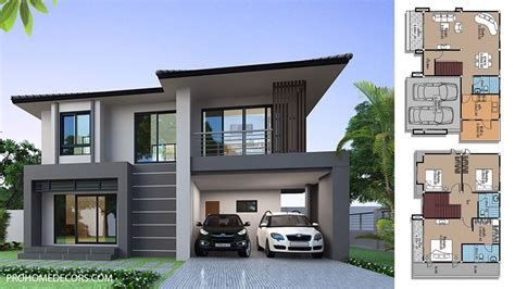 House Plans 9.5x7 with 3 Bedrooms - Pro Home Decor Z