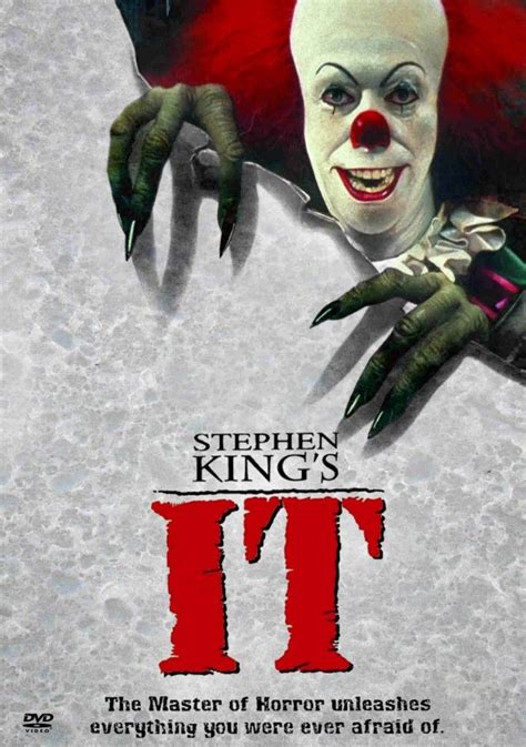 Stephen King's IT (1990) | Stephen king movies, Stephen king, Movie covers