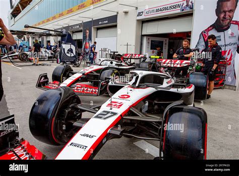 Haas F1 Team during day2, Friday, of FORMULA 1 PIRELLI GRAND PRIX DU ...