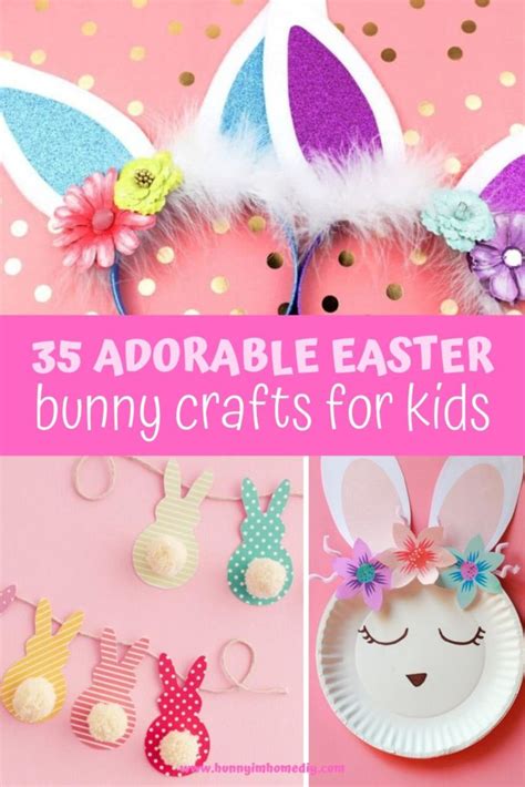 35 EASY EASTER BUNNY CRAFTS FOR KIDS | Hunny I'm Home