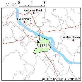 Etters (zip 17319), Pennsylvania Cost of Living