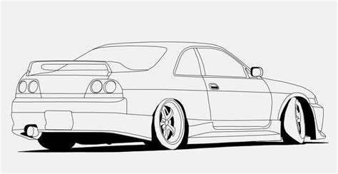 Jdm Car Drawings at PaintingValley.com | Explore collection of Jdm Car ...