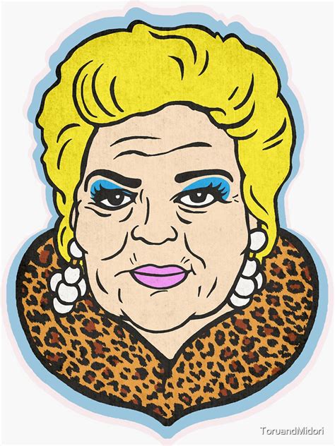 "Pat Butcher" Sticker for Sale by ToruandMidori | Redbubble