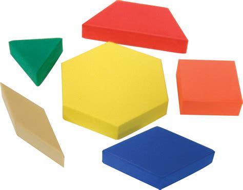 Foam Pattern Blocks - TCR20612 | Teacher Created Resources