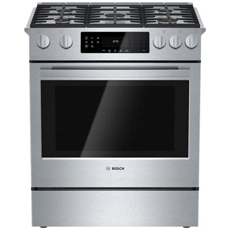 Bosch HGI8054UC 30" 800 Series Gas Slide-In Range - Stainless Steel