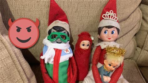 Bad elf on the shelf is BACK! - YouTube