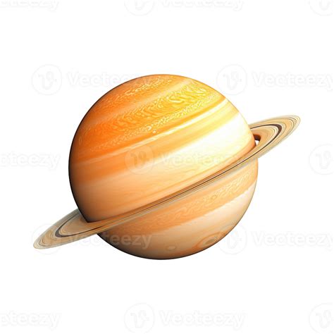 Generative AI, PNG saturn yellow planet 28337924 PNG