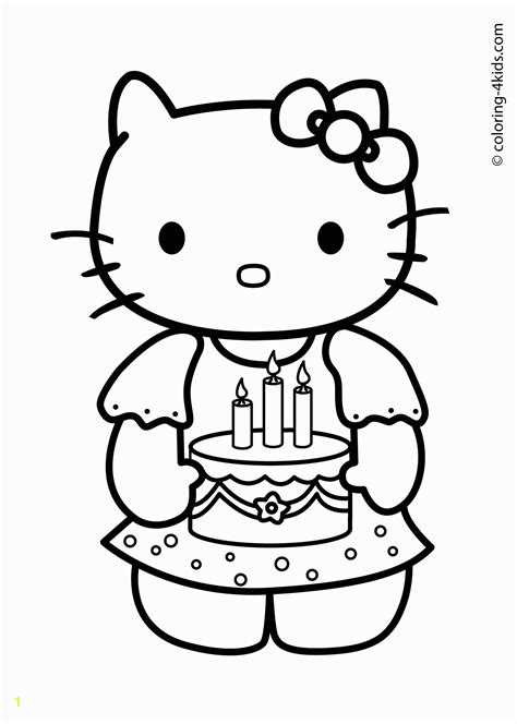 Hello Kitty Baking Coloring Pages | divyajanan