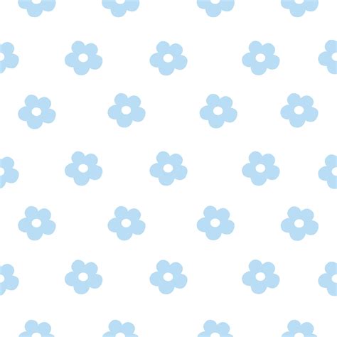 Download Aesthetic Blue Flower Minimalist Wallpaper | Wallpapers.com