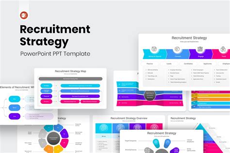 Recruitment Strategy PowerPoint Template | Nulivo Market