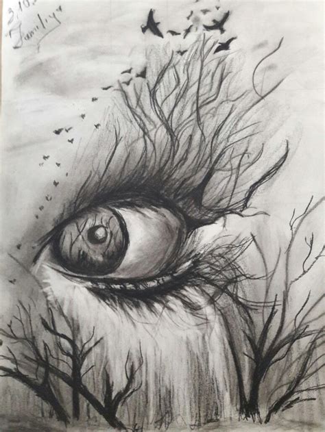 Kara kalem göz | Dark drawings, Cool drawings, Eyes artwork