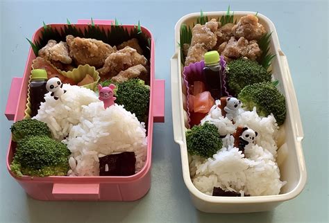 Chicken Karaage Bento - for me and my son 😊 : r/JapaneseFood