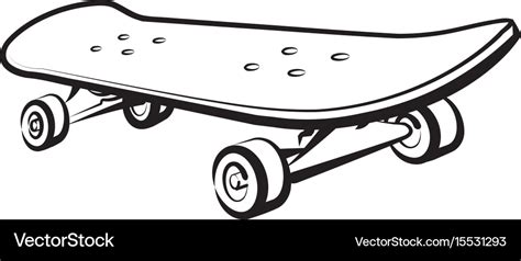 Skateboard Royalty Free Vector Image - VectorStock