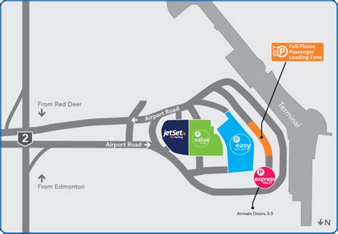 Parking maps | Edmonton International Airport