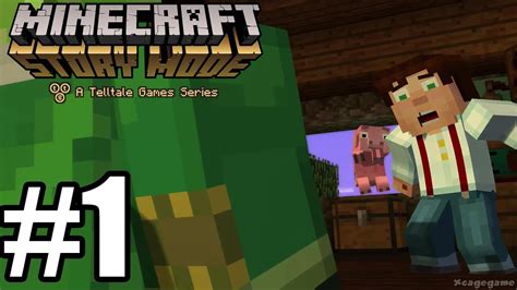 Minecraft Story Mode Episode 1 - Gameplay Walkthrough Part 1 [ HD ] No ...