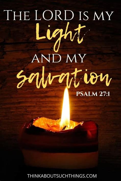 the lord is my light and salvation verse