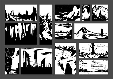 ArtStation - Thumbnail Sketches #1