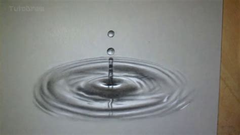 How To Draw Water Drops With Pencil