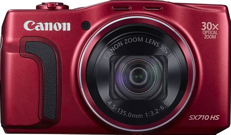 Best Buy: Canon PowerShot SX710 HS 20.3-Megapixel Digital Camera Red ...