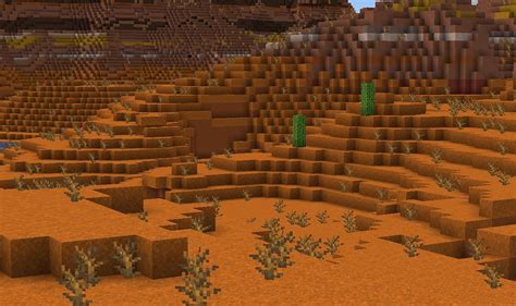 Eroded Badlands in Minecraft