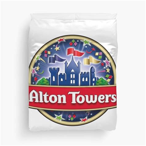 Alton Towers Merch Alton Towers Logo Duvet Cover by HindoShop in 2022 ...