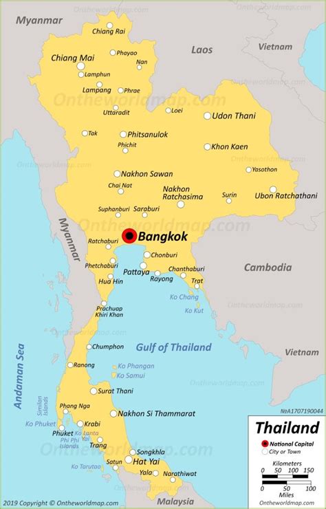 Thailand Map | Discover Thailand with Detailed Maps