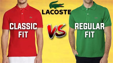 Which Lacoste Polo Fit Is Best For You? | Size Guide + Comparison - YouTube