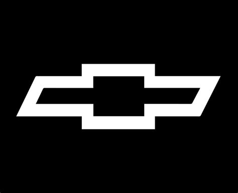 Chevrolet Brand Logo Car Symbol White Design Usa Automobile Vector ...