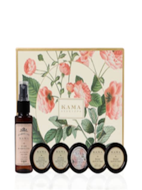 Buy KAMA AYURVEDA Unisex At Home Facial Gift Set - Beauty Gift Set for ...