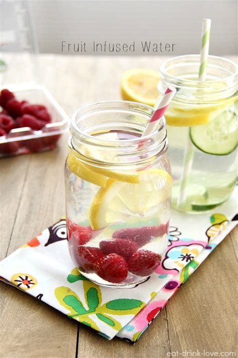 Fruit Infused Water - Eat. Drink. Love.