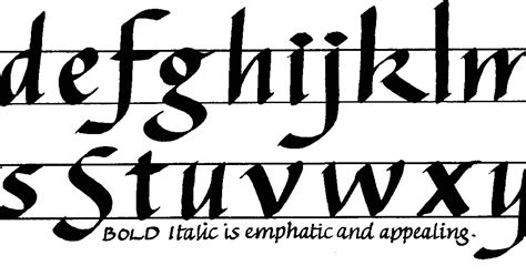 Margaret Shepherd: Calligraphy Blog: 189 Bold Italic