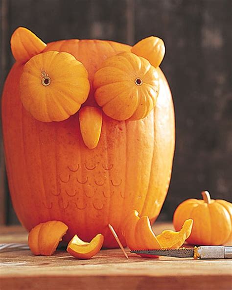 Pumpkin Owls | Owl pumpkin, Pumpkin carving, Pumpkin decorating