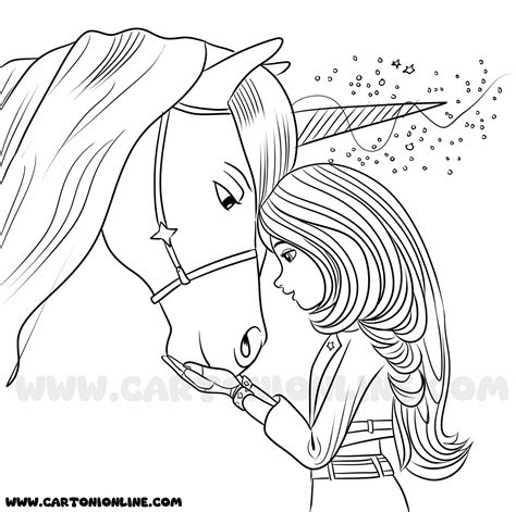 coloring page unicorn academy Unicorn academy coloring pages