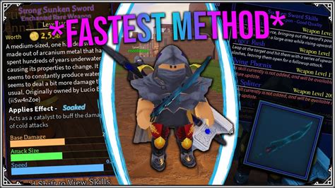 FASTEST METHOD TO GET THE SUNKEN SWORD + SHOWCASE [Arcane Odyssey ...