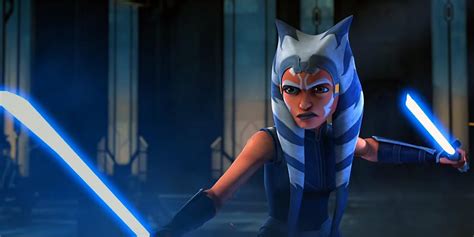 The Clone Wars: Why Does Ahsoka Tano Have Blue Lightsabers?