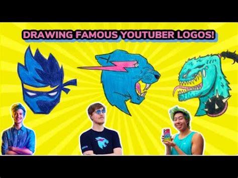 Tuyển chọn youtuber logos thiết kế độc đáo và chuyên nghiệp