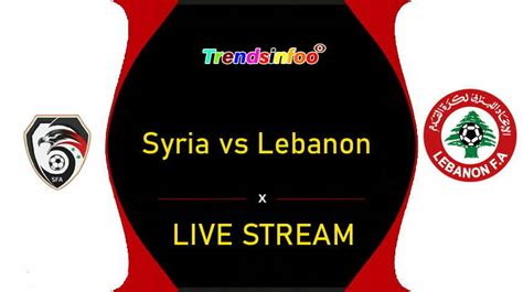 Syria vs Lebanon Live Stream, TV Guide, How To Watch Asia World Cup ...