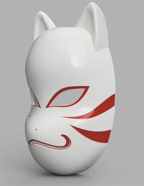 Kakashi anbu mask naruto 3d model for 3d printers free