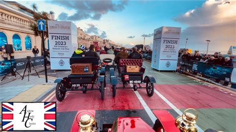 London to Brighton 2023 Veteran Car Run - A View From the Car - YouTube