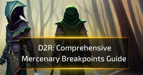 D2R Mercenary Breakpoints Guide