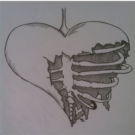 15 Best New Broken Heart Easy Drawings - Perangkat Sekolah