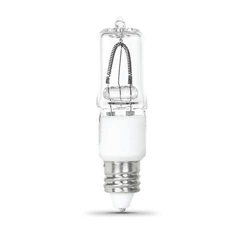 Feit Electric 150-Watt Bright White (3000K) T4 Mini Candelabra E11 Base ...