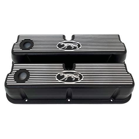 Car & Truck Parts Auto Ford Racing Black Aluminum Valve Covers Pent ...