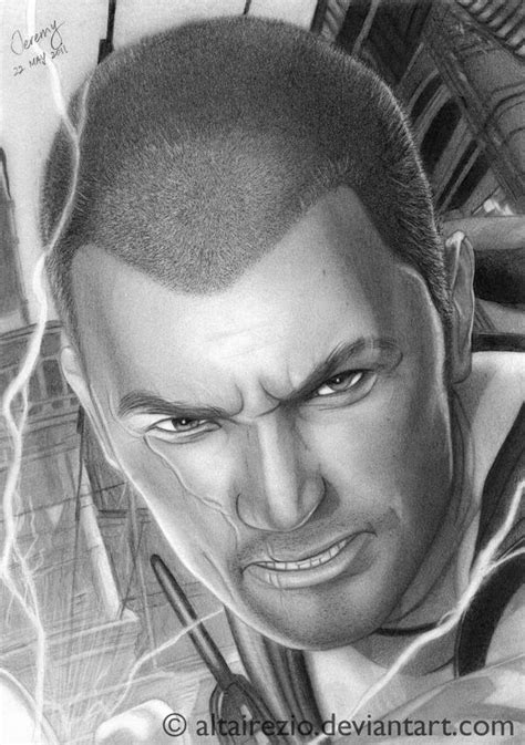 inFAMOUS 2 - Cole MacGrath by altairezio on DeviantArt