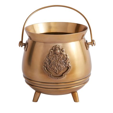 Harry Potter(TM) Cauldron Planter, Gold - Pottery Barn Teen | Havenly