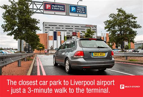 Liverpool Airport Parking Map