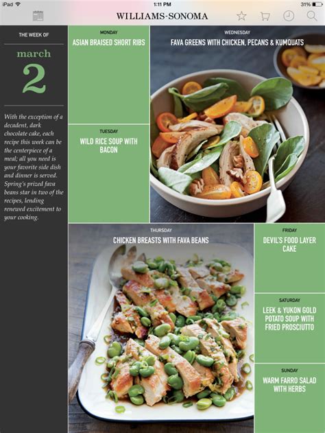 The Williams-Sonoma Recipe of the Day App Has Arrived! - Williams ...