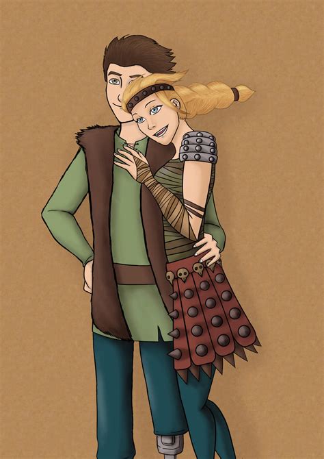 Astrid Hiccup-HTTYD by bountyDBZ on DeviantArt