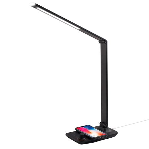 Desk Lamp Wireless Charger by Innoka Aluminum LED Table Lamp with 5V/2A ...