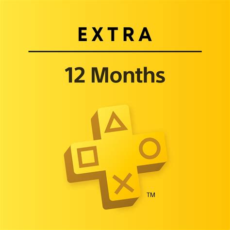 PlayStation Plus Extra: 12 Month Subscription